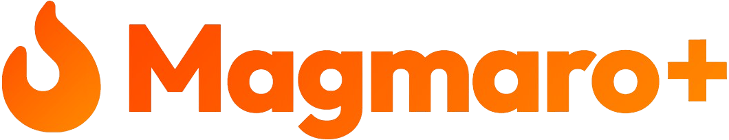 Magmaro Plus wordmark