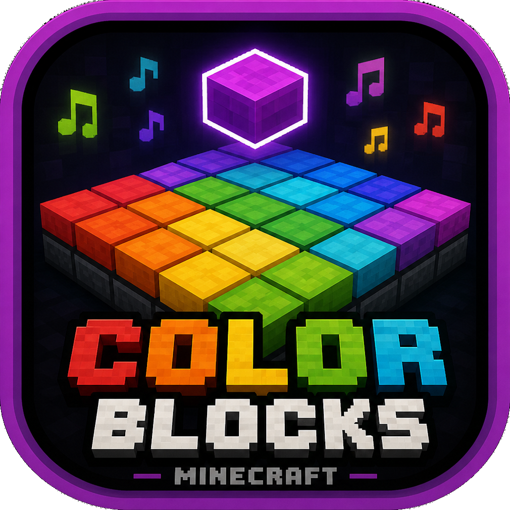 ⬜ Color Blocks (Block Party/Pixel Party) ✨ [1.8 - 26.2] ️⬛ icon