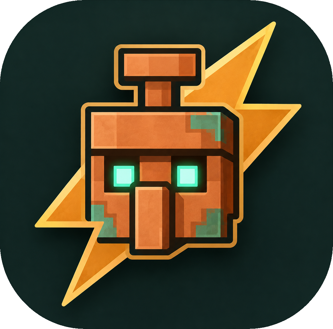 ⚡ Smart Golems ⚡ Autonomous Copper Workers & Companions ✦ icon